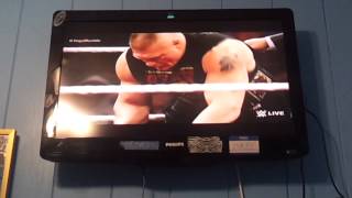 WWE Raw 1/12/15: Seth Rollins Destroys John Cena and Brock Lesnar