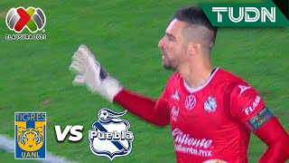 ¡TIGRES da el primer AVISO pero Silva ataja! Tigres 0-0 Puebla | CL2023 Liga Mx - J16 | TUDN