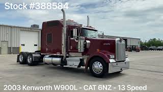 2003 KENWORTH W900L For Sale