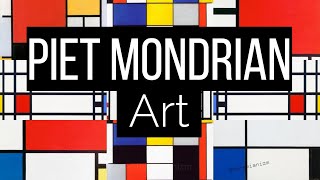 Art Ambience | Art Screensaver | Piet Mondrian Art