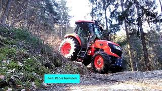 Kubota Traktor M7060, M4002 Serie Verlässlich und Sicher TL Automatisches-Selbstsperr-Differenzial