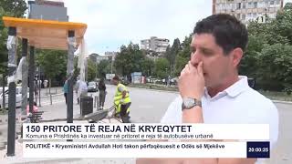 Komuna e Prishtinës ka investuar në pritoret e reja të autobusëve urbanë