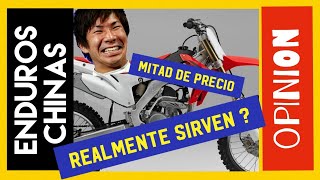 ENDUROS CHINAS. REALMENTE SIRVEN ?. VALEN LA MITAD.