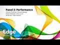 Edge Conference - Panel 3: Performance