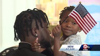 Dozens of people take part in naturalization ceremony in Kansas City