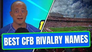 Josh Pate's BEST College Football Rivalry Names (Late Kick Extra)