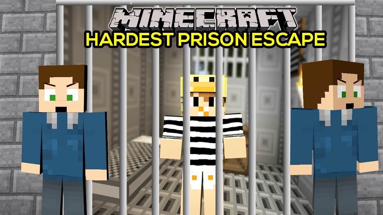 Minecraft Worlds Hardest Prison Escape Youtube