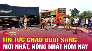 Tin tức | Chào buổi sáng | Tin tức Việt Nam mới nhất 1/5: Du khách đến Mộc Châu dịp nghỉ lễ