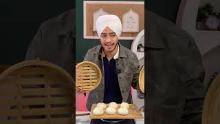 Aaj Trying * PRASUMA ke Bao buns*  😱 for first time | street food @Param_aedy #shorts #shortsfeed