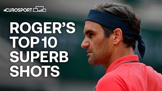 Top 10 Times Federer Proved He Is The GOAT 🐐 | Australian Open & Roland-Garros | Eurosport Tennis