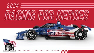 2024 Homes For Our Troops Indy Car Revealed | ABC Supply