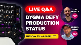 Check with us the Dygma Defy production!