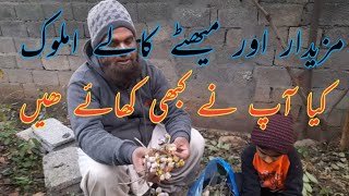 mazedaar aur meethy kaly amlok||village vlogs||fruit in village||village traditional simple life