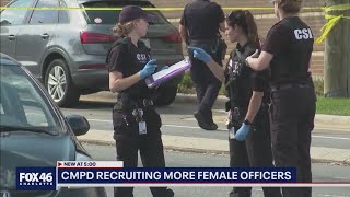 CMPD recruiting more female officers