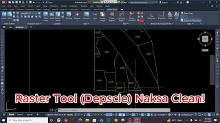 Raster Tool(Depkle) -এ এক ক্লিকে সম্পূর্ণ মৌজা নকশা ক্লিন করে প্যান্টাগ্রাফ করার কৌশল!