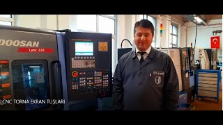 CNC Torna Bilgisayar Ekranı Kullanımı ve Ekran Tuşları