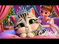 Cute Cat | Animation #cat#cats #happy #nurseryrhymes #animalsong #kidssongs #kids #happymusic