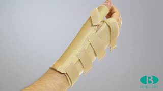 Benecare NeoWrap Wrist Thumb Brace Open Thumb