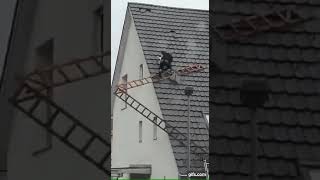 Slip and Fall on A-Frame Roof