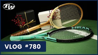 Merry Christmas from Tennis Warehouse! Demo the Head BOOM & Vintage Wood Racquet Finds - VLOG #780