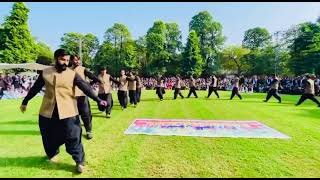 Grand Pashtun Attan at University Of The Punjab Lahore.