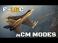 DCS F-16 Viper ACM Modes Tutorial