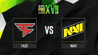 FaZe vs. NaVi - Map 1 [Ancient] - ESL Pro League Season 17 - Semifinal