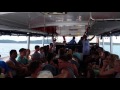 On the Speed Ferry Cambodia Boat from Koh Rong Samloem Island to Sihanoukville, Cambodia