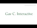 Gav C. Interactive Logo