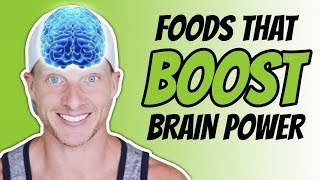 Best Foods To Improve Memory And Concentration (INCREASE BRAIN POWER) | LiveLeanTV