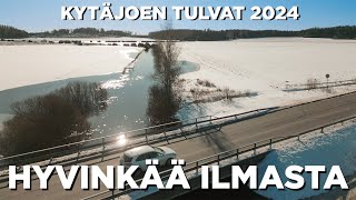 Kytäjoen tulvat 2024   Hyvinkää ilmasta