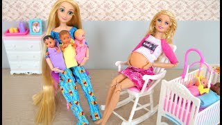 Baby Dolls - Barbie Baby Room Baby Puppen Babyzimmer Barbie Nuisettes Chambre bébé kamar bayi