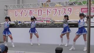 STARTEENS[ キッズチアダンス]２０１７レインボロードフエスタ