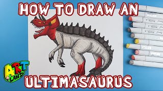 How to Draw an ULTIMASAURUS