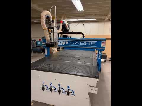 2022 Shopsabre PRO 408 CNC Router 8072628 - YouTube