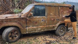 FULLY Restoration CAR FORD Transit 1990 | Restoring And Repair Abandoned Car FORD Transit