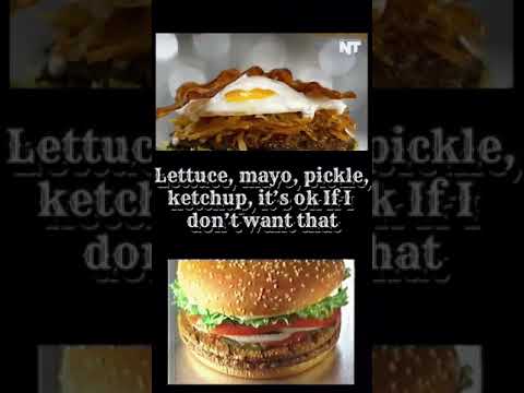 Lyrics For Burger King Whopper Whopper Ad - YouTube