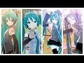 【ALL Miku Voicebanks】Patchwork Staccato【Cover + MMD PV】