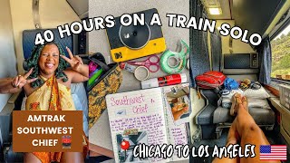 Amtrak southwest chief chicago to los angeles π πΊπΈ | 40+ hours alone | solo train travel vlog