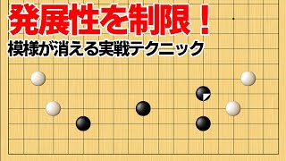 知っていると得する！実戦必須の消しテクニック【囲碁】