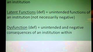 Brandon Dean Scott High video lecture deviance spring 2015 2