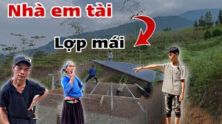 LỢP MÁI NHÀ EM TÀI 15 TUỔI BỐ MẸ KHÔNG DÁM NGHĨ CÓ MỘT NGÔI NHÀ NHƯ NÀY