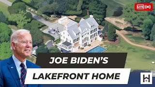 Inside Joe Biden’s Private Lakefront Home