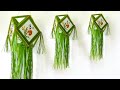 Coconut Leaf Wesak lanterns - wesak kudu hadana hati - පොල්කොල වලින් ලස්සන වෙසක් කූඩුවක් හදමු Vesak