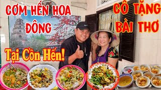 Cô Chủ CƠM HẾN HOA ĐÔNG 43 Năm Tại Cồn Hến LÀM THƠ Tặng Vợ Chồng Võ Sư Lộc | Cái Kết Thăm Ngàn Bánh
