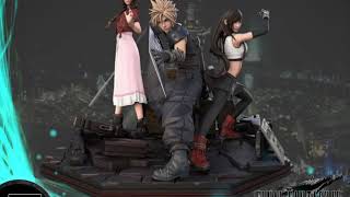 Ultimate Final Fantasy 7 Diorama with Cloud, Tifa and Aerith 1/4 Statue Preview by F4