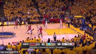 Houston Rockets vs Golden State Warriors -  Highlights | Game 5 | May 27, 2015 |