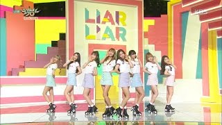 뮤직뱅크 - 오마이걸, 더욱 상큼하게 돌아온 소녀들 ‘Liar Liar’.20160401