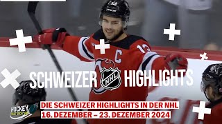 Schweizer NHL Highlights🏒 Week 13 (16.12.-23.12.) I NHL 2024/2025