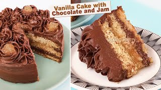 You Can Add Your Favorite Flavor to This Fluffy and Delicious Cake | Cake Recipe | Baking Cherry